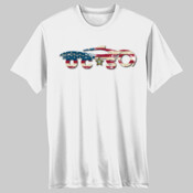 Men's OCSO Car with american flag inside
