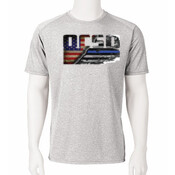 Youth Grey Heather OCSO Integrated Flag Tee
