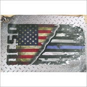 Gun Towel OCSO Integrated by Horizontal Flag with Carabiner